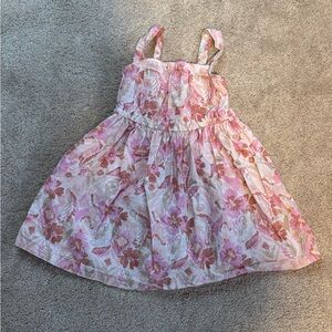 OshKosh B'gosh Pink Floral Kids Dress